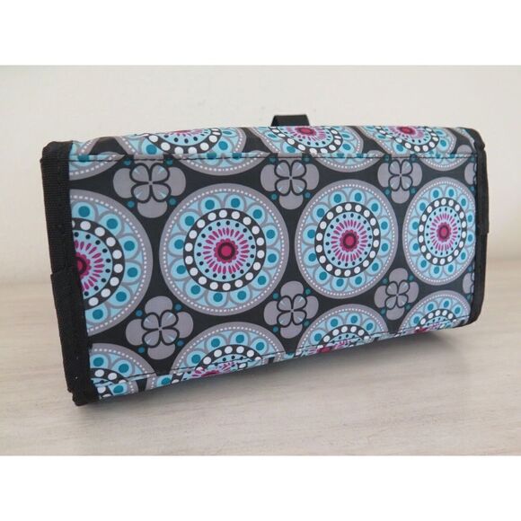 Nicole Miller New York N3550-01A Kaleidoscope Design Insulated 11" Lunch Tote - Picture 6 of 10